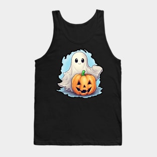 Cute Halloween Ghost Tank Top